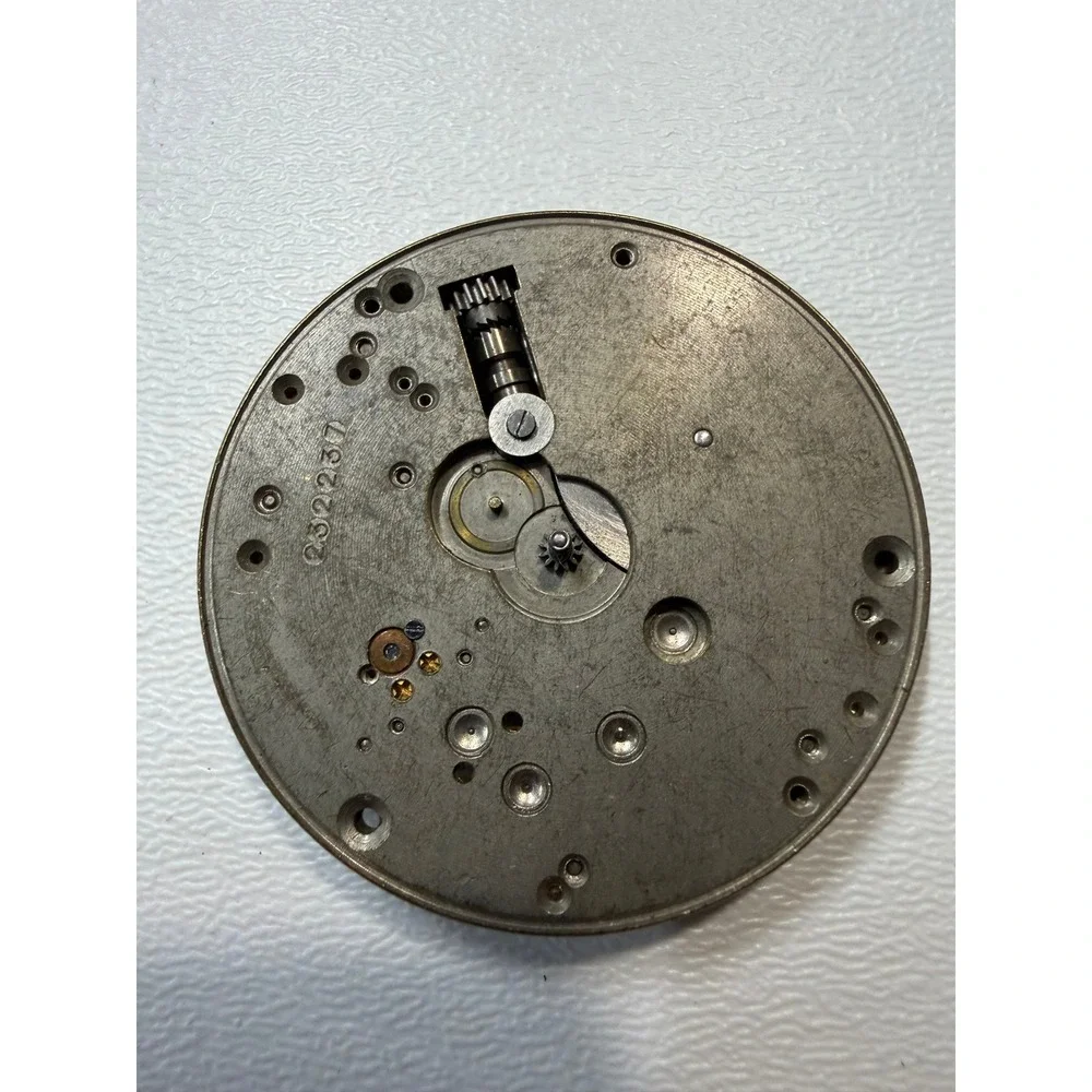 Vintage Waltham 7 Jewels Pocket Watch Movement USA 22909704 Parts Repair